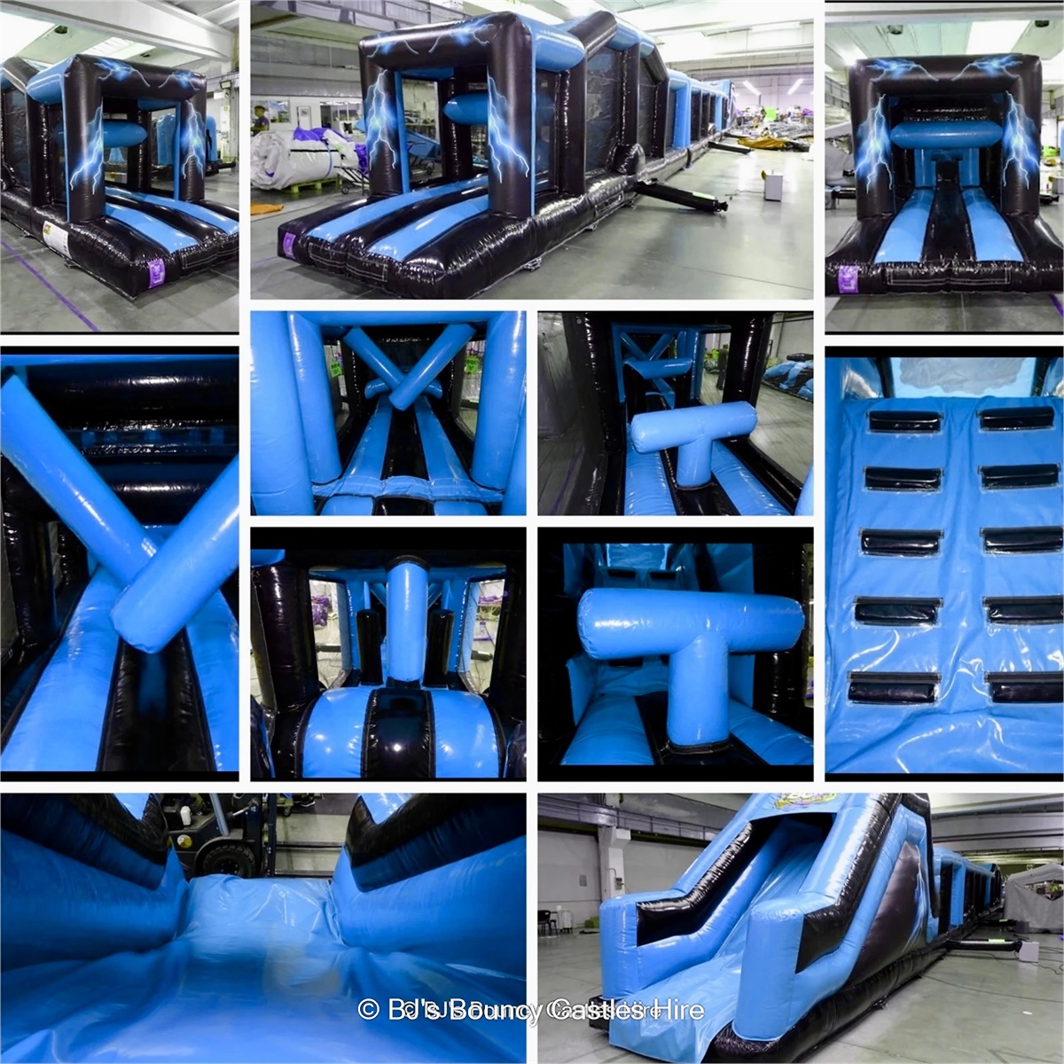 Assault Course - Flash 1 - 90ft - Bouncy Castles Hire and Event Hire in ...
