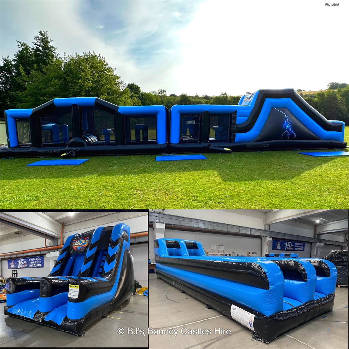 Big Inflatable Slides for Hire | BJ's Bouncy Castles & Soft Play Hire